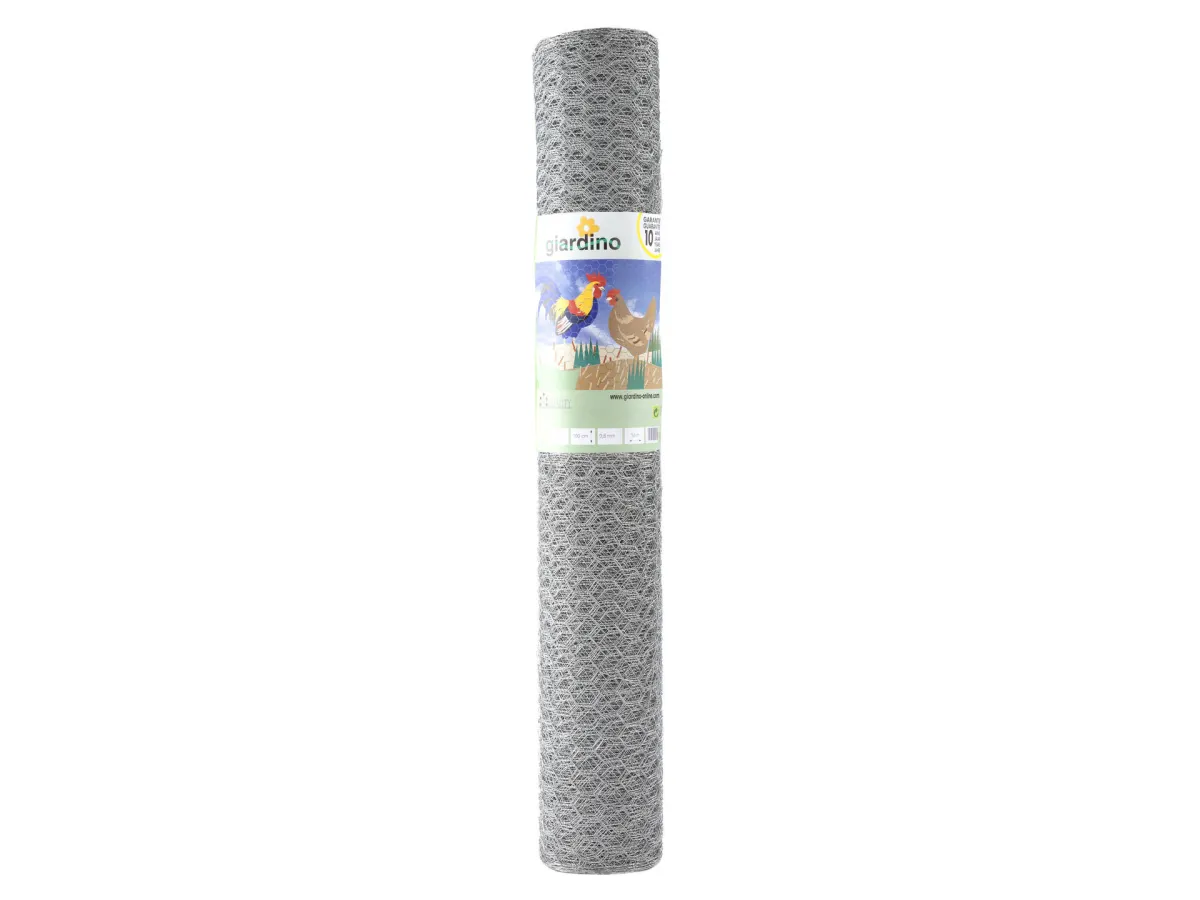 Heksagonal mreža 150cmx10m 25x25mm pocinkovana Giardino