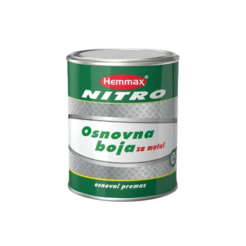 Hemmax Nitro osnovna boja za metal siva 25kg