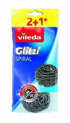 Žica za ribanje posuđa Glitzi 2+1 Vileda