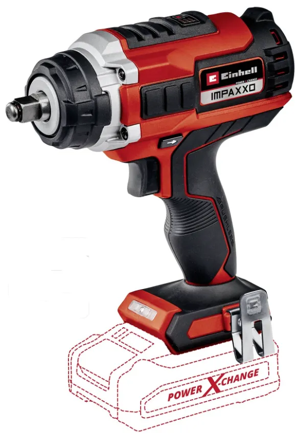 IMPAXXO 18/400 Akum. udarni odvijač 1/2" 400Nm 18V solo Einhell