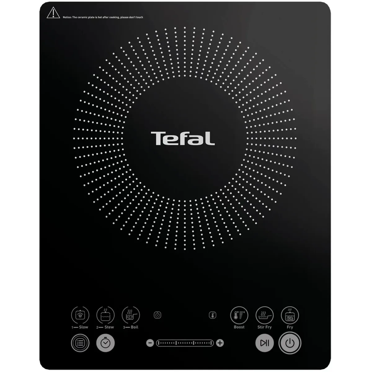 Indukcioni rešo Everyday Slim 2100W sa tajmerom crni Tefal