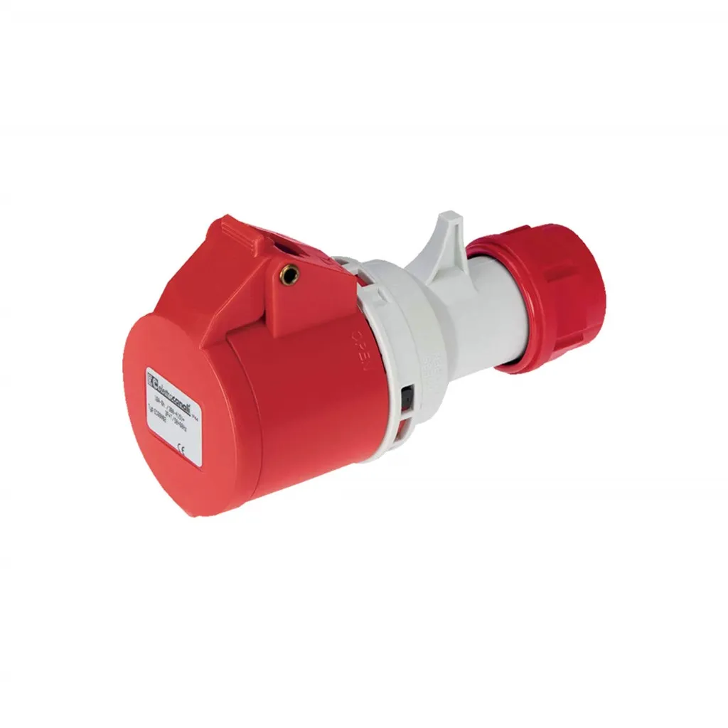 Industrijska utičnica 380V 16A 3P+N+T IP67