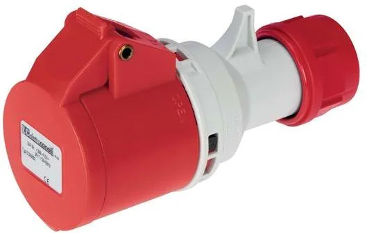Industrijska utičnica 380V 32A 3P+T IP44