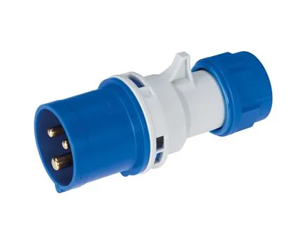 Industrijski utikač 220V 16A 2P+T IP44