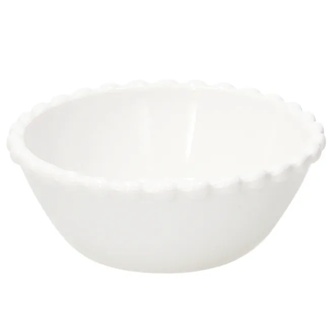 Činija Ornament Pearl 13.5x5.5cm bela Tognana