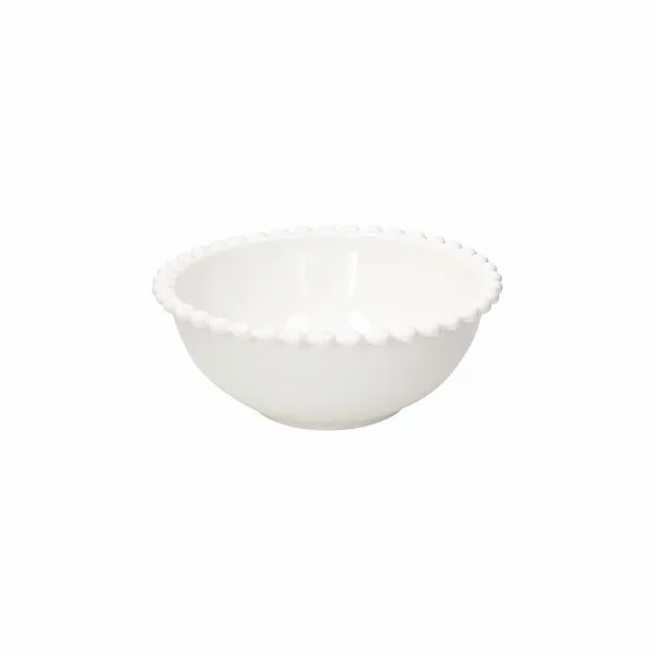 Činija Ornament Pearl 20.5x8.5cm bela Tognana