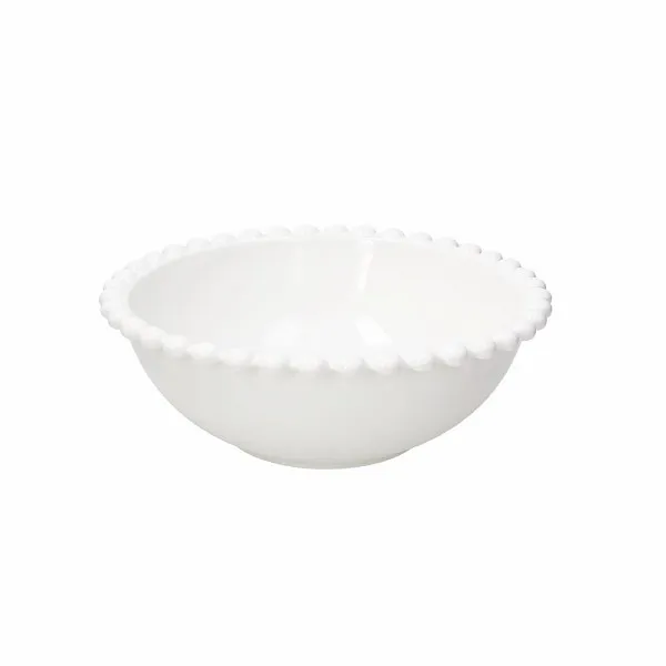 Činija Ornament Pearl 25.5x9cm bela Tognana