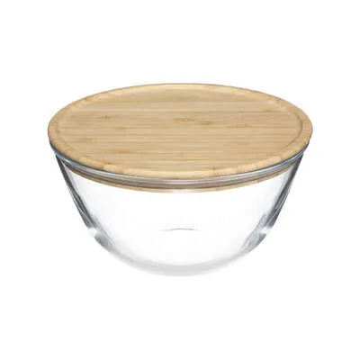 Činija za salatu 17x9.3cm 1l sa pokl. od bambusa 5five Simply Smart