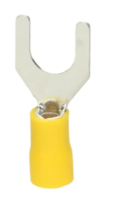 Izolovana spojnica viljuška 6mm2 M4 10/1 Orno