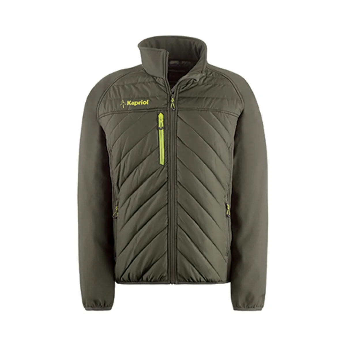 Jakna Slick Hybrid vel. S 50g/m2 maslinasto zelena Kapriol