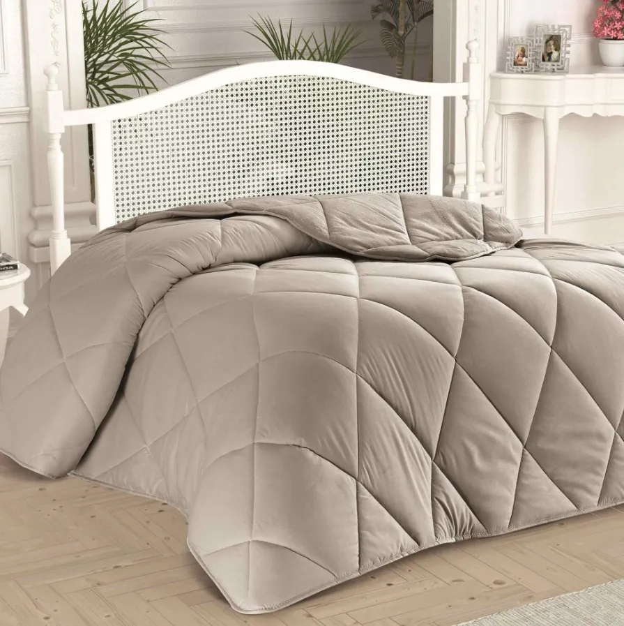 Jorgan Polar za jedan krevet 155x215cm sivi Tac