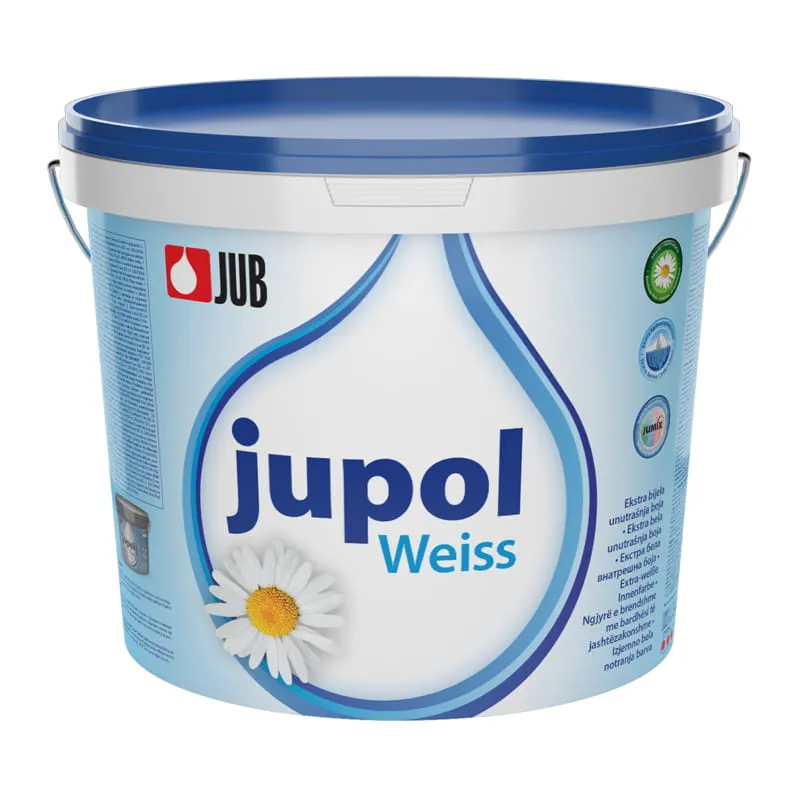 Jupol WEISS 15l boja za unutrašnje zidove Jub