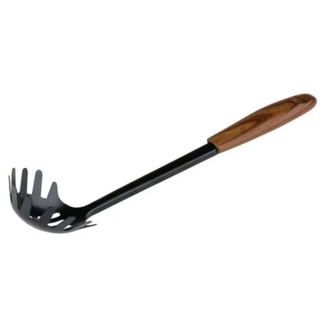 Kašika-hvataljka za špagete 31cm braon/crna Alpina