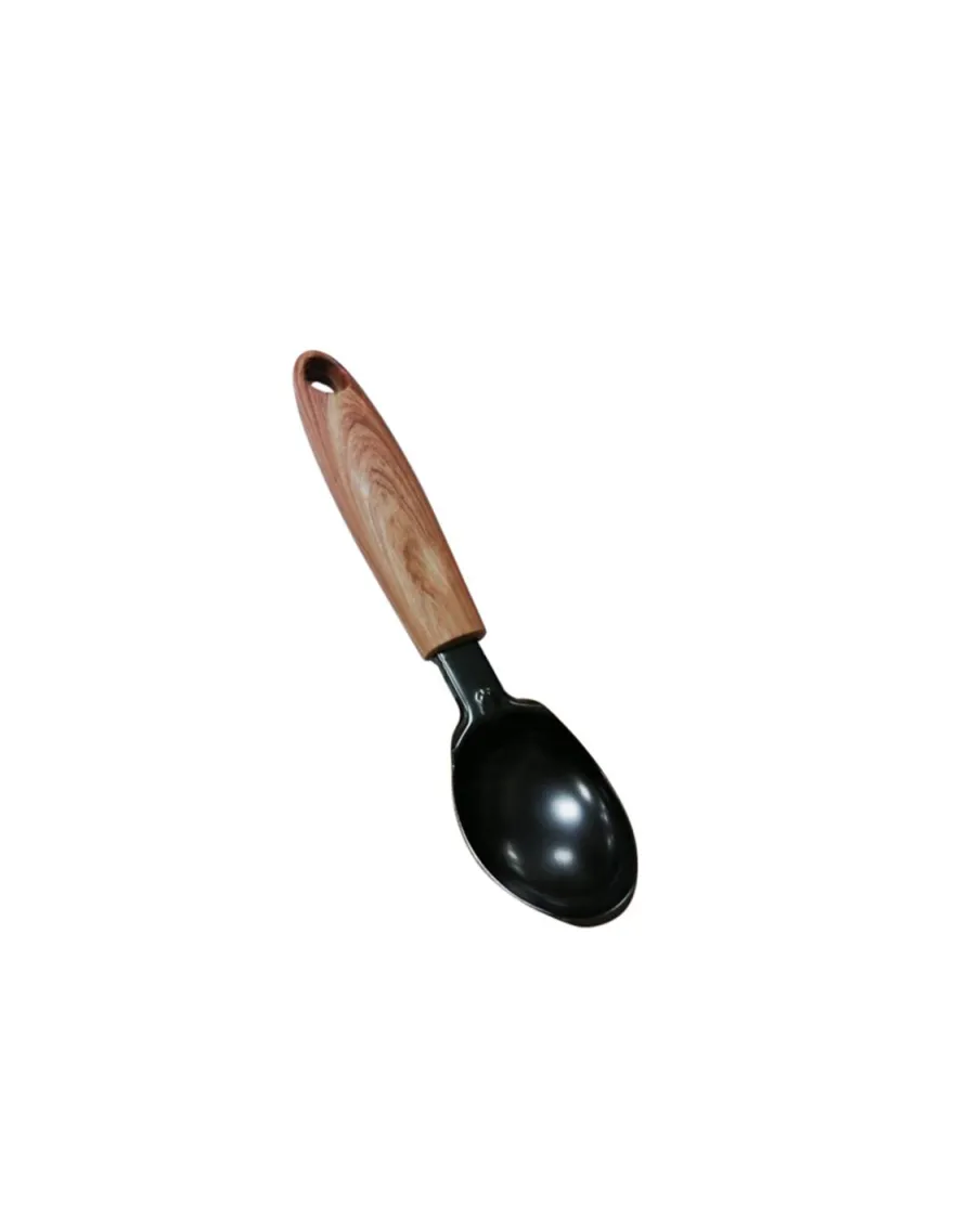 Kašika za sladoled 19cm braon/crna Alpina