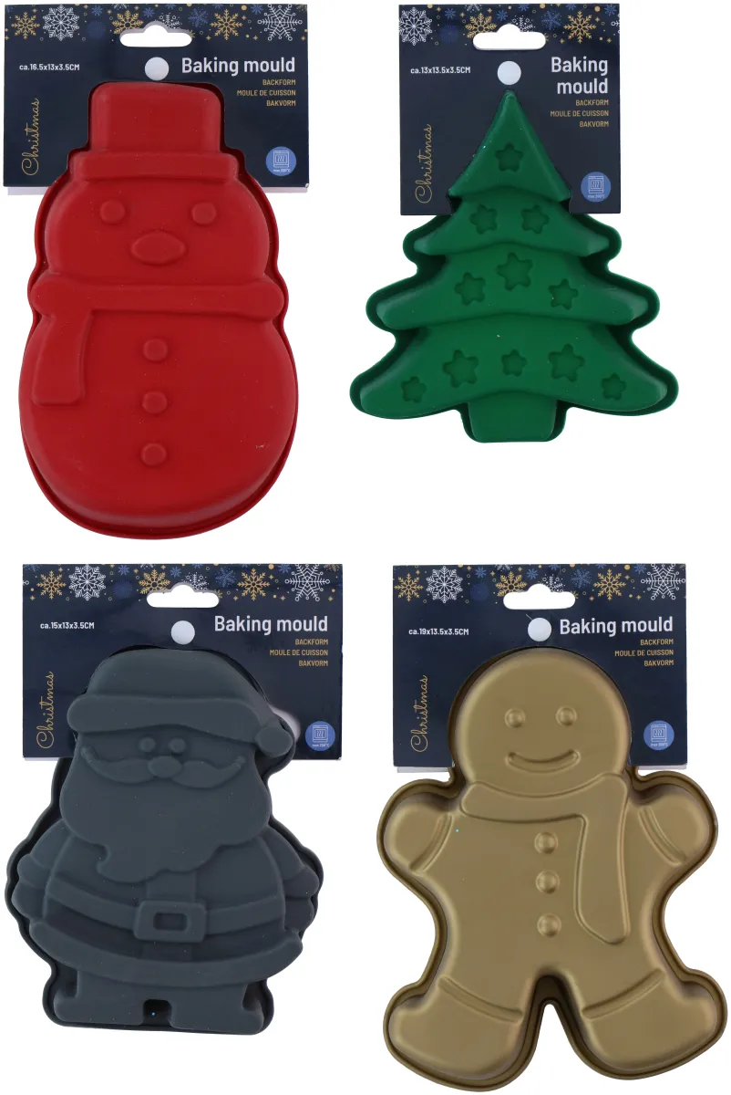 Kalup za kolače - novogodišnji motiv sort Christmas