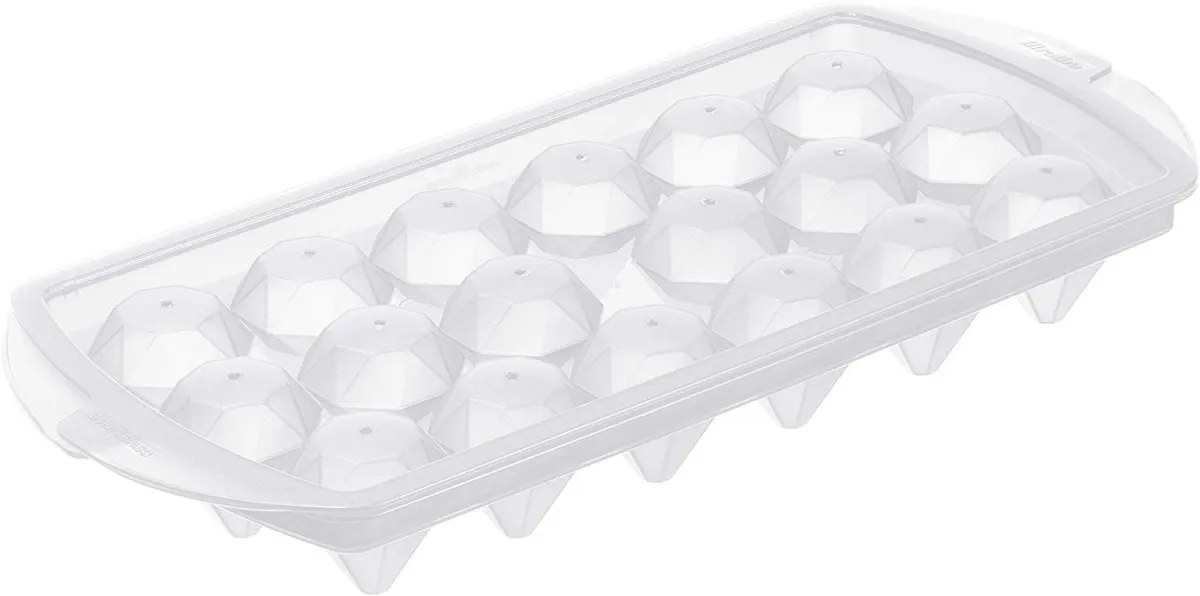 Kalup za led Diamond transparent. Rotho