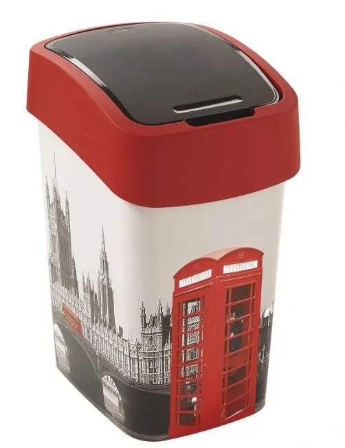 Kanta za otpatke 25l London crvena Curver