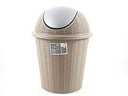 Kanta za otpatke Elegance 10l sa poklopcem svet. braon Stefanplast