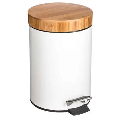 Kanta za otpatke sa papučicom Natureo 17.3x25.5cm 3l bela 5five