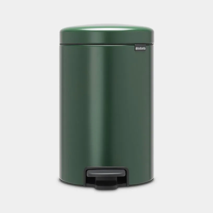 Kanta za otpatke sa papuč.NewIcon 12l tam. zelena+3 kese Brabantia