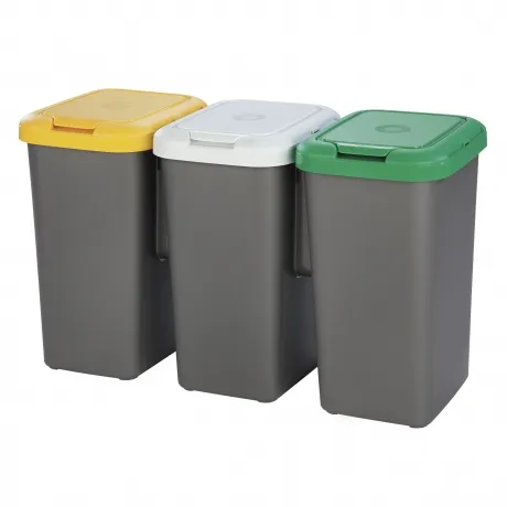 Kanta za otpatke Trio trodelna 78.5x32x47.4cm Tontarelli