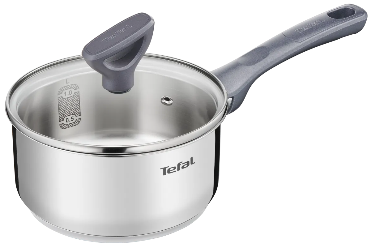 Kaserola Daily Cook 16cm sa staklenim poklopcem inoks Tefal