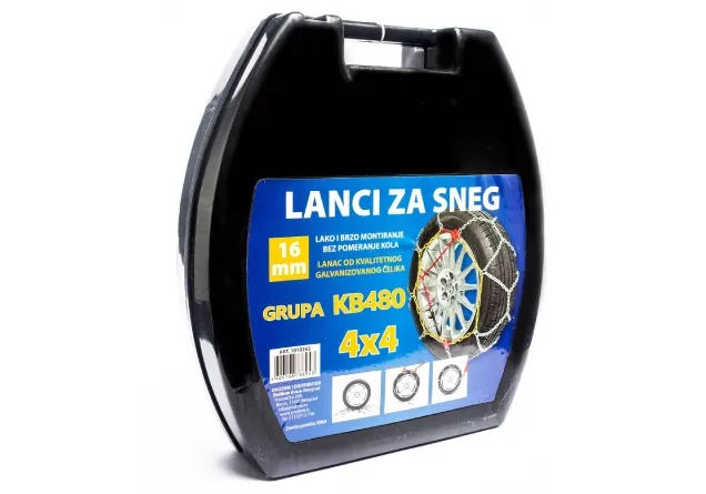 KB480 Lanci za sneg 16mm 4x4 SkyCar