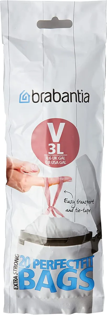 Kese za smeće PerfectFit V 2-3l 20/1 bele Brabantia