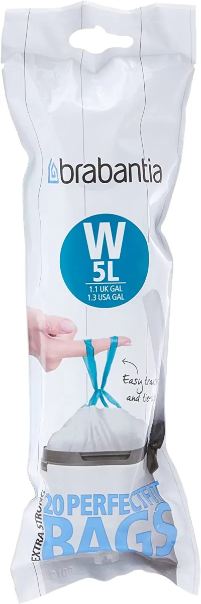 Kese za smeće PerfectFit W 5l 20/1 bele Brabantia