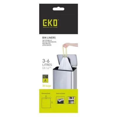 Kese za smeće Tip A 3-6l bele 30/1 Eko