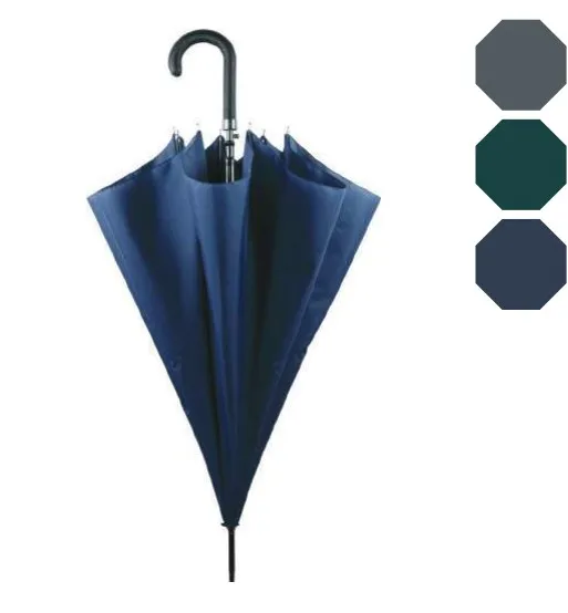 Kišobran muški Blue Drop dugi 68/8/12 sort boja