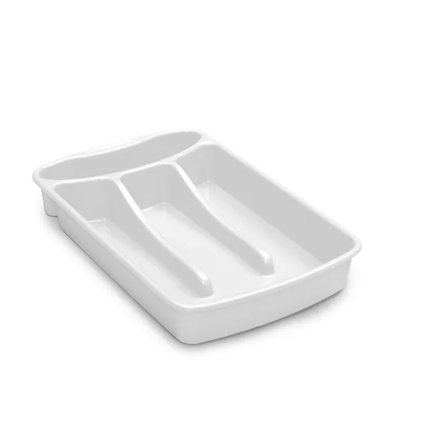 Klaser za escajg 18x31x4.5cm sa 4 pregrade beli Stefanplast