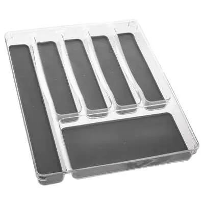 Klaser za escajg 40x32x4.5cm sivi 5five