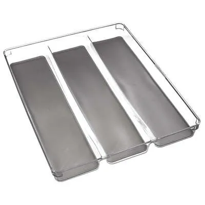 Klaser za escajg 40x32x4.5cm sivi/transp. 5Ffive