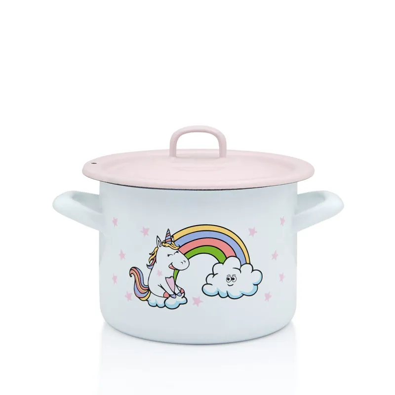 Klasična duboka šerpa 14cm 1.5l sa poklopcem Unicorn Metalac