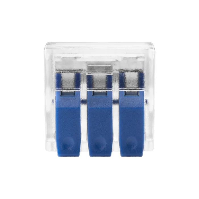 Klema 3-delna univerzalna 0.75-4mm2 blister 6/1 Orno