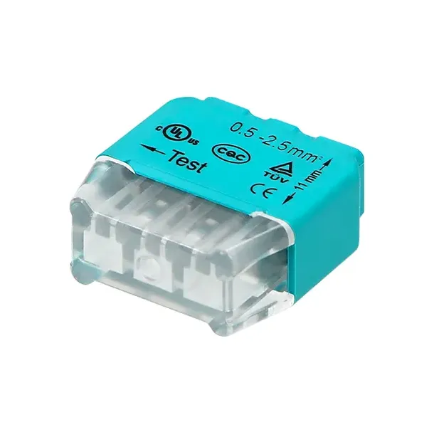 Klema 3-delna za kruti provodnik 0.5-2.5mm2 IEC 10/1 Orno