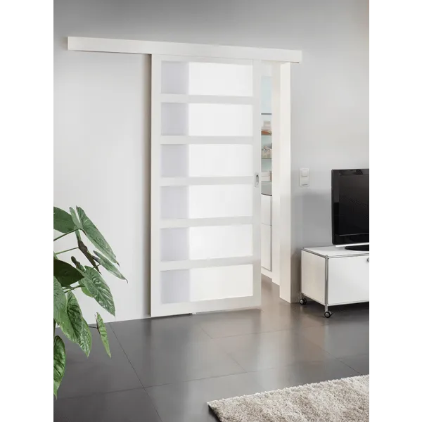 Klizna vrata Sunshine 75x211cm bela Bautrend