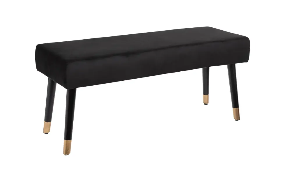Klupa 100x35x45cm crna Atmosphera C. Dinterieur