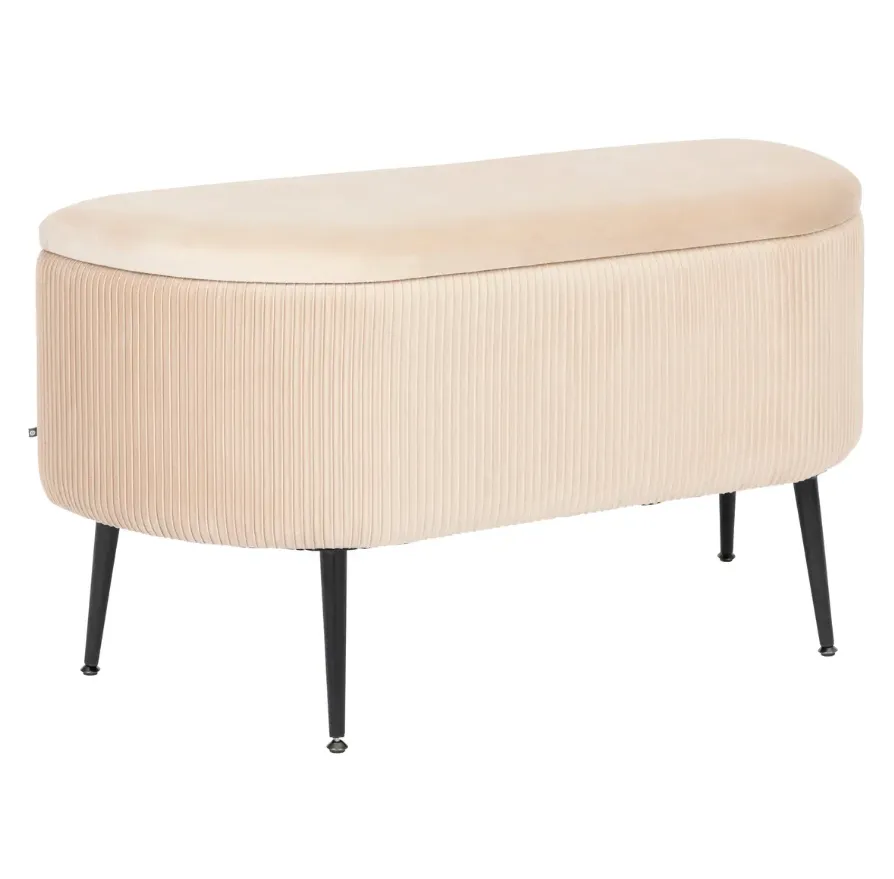 Klupa sa prost. za odl. stvari Solaro 100x40cm bež Atmosphera C. Dinterieur