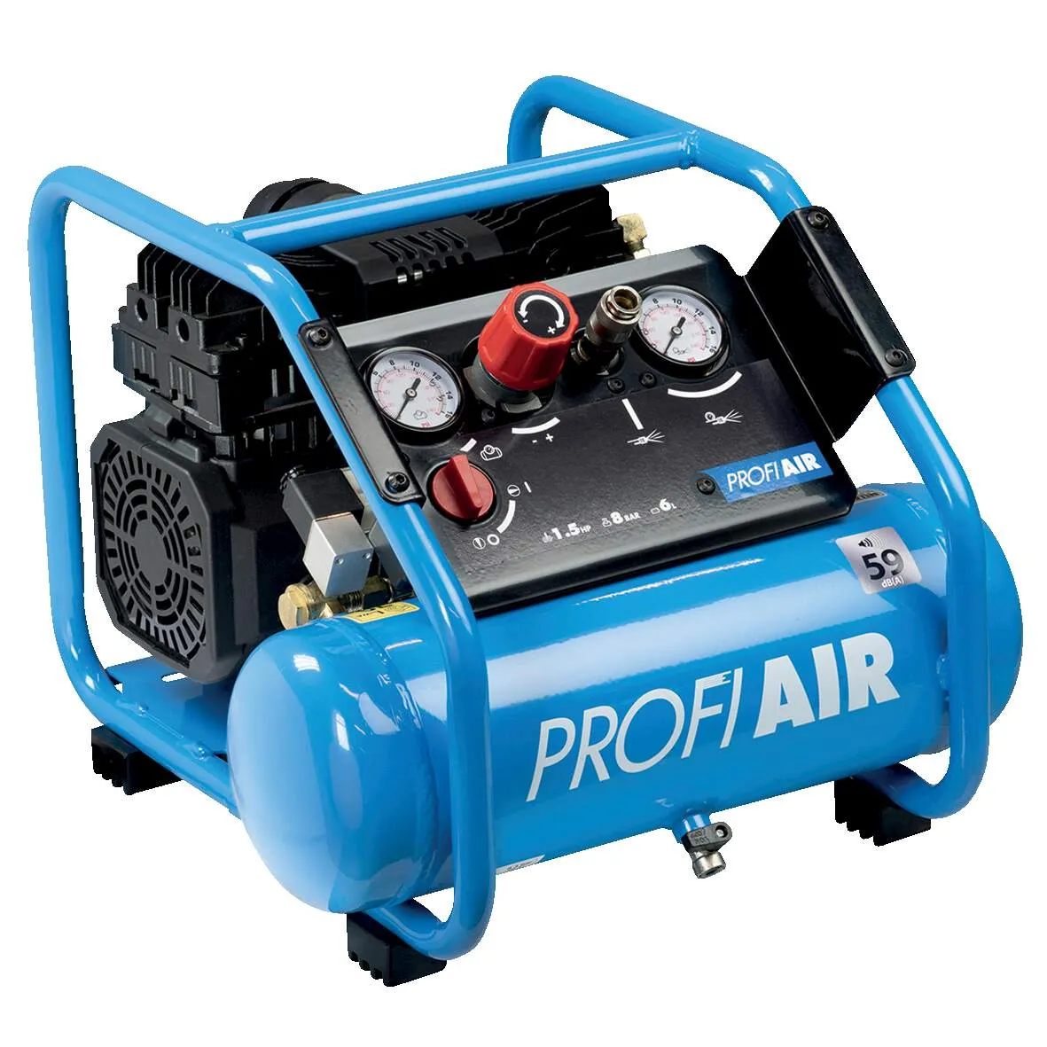 Kompresor Mobil 160/8/6 Silent 1.1kW TB6RC Profiair