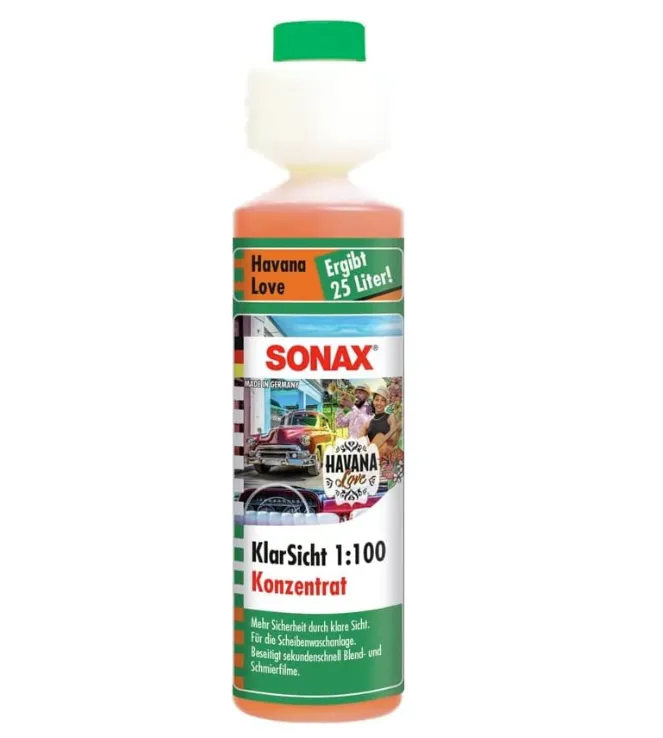 Koncentrat za čišćenje stakla Havana Love 1:100 250ml Sonax