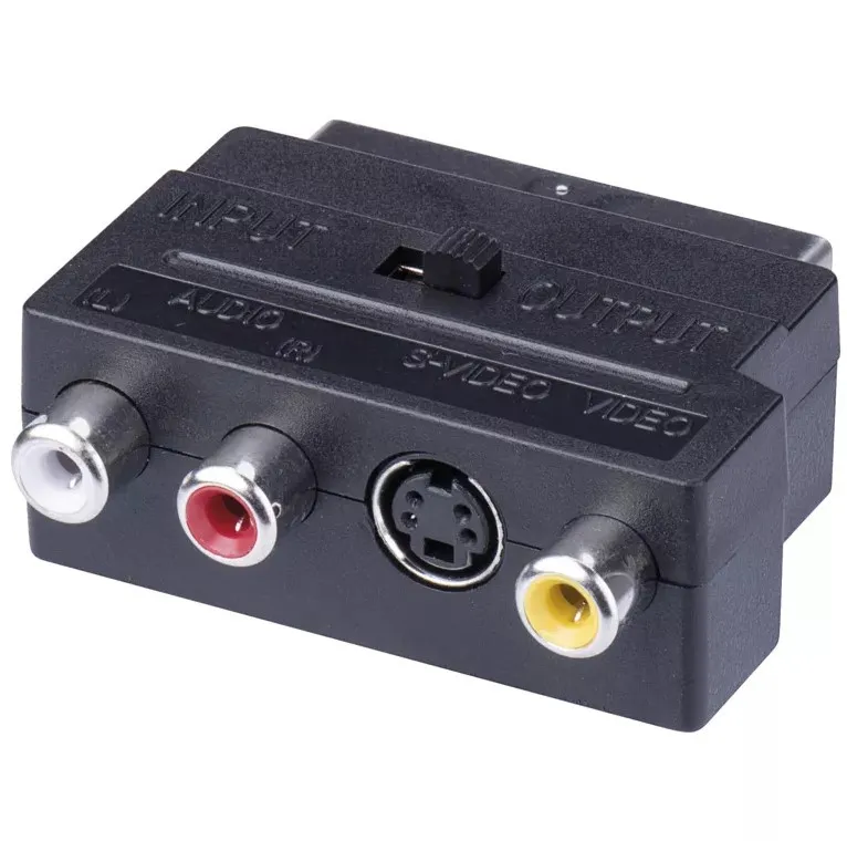Konekt. kutija Scart 56 3cinch + SVHS K9304 Emos