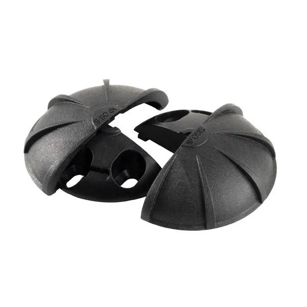 Konektor za sto Turtle fi 62mm crni pvc Siso