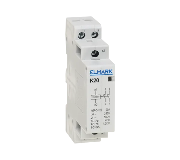 Kontaktor modularni  K20 20A 230V AC 2 NO