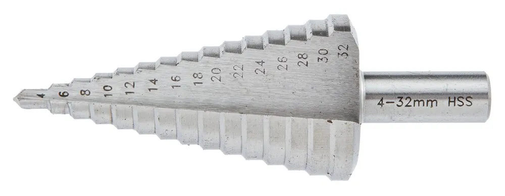 Konusna stepenasta burgija Graphite HSS 4-32mm