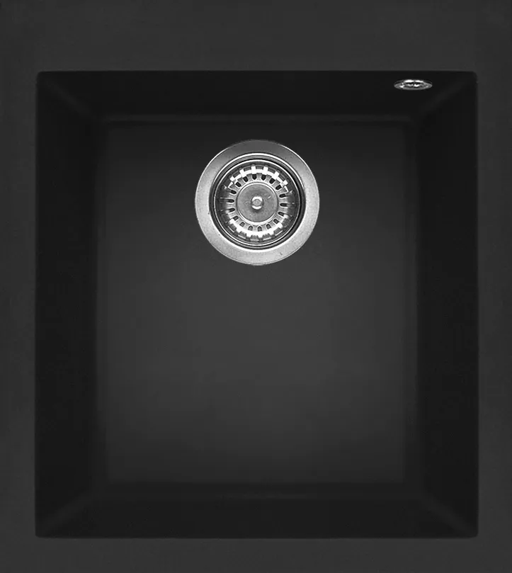 Korito granitno QUADRA 100 41x50cm 1V crno 40 Elleci