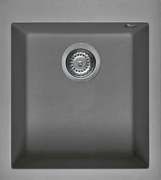 Korito granitno QUADRA 100 41x50cm 1V Titanium 73 Elleci