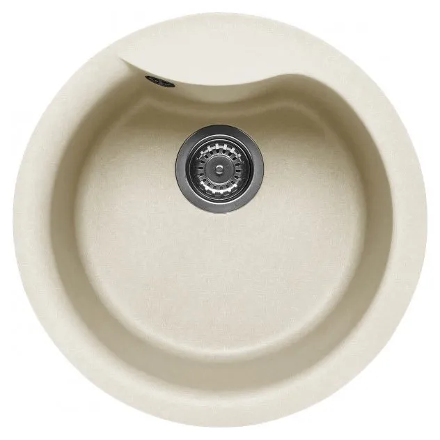 Korito za sudoperu granitno EGO Round fi 48.5cm bež Antico 62 Elleci