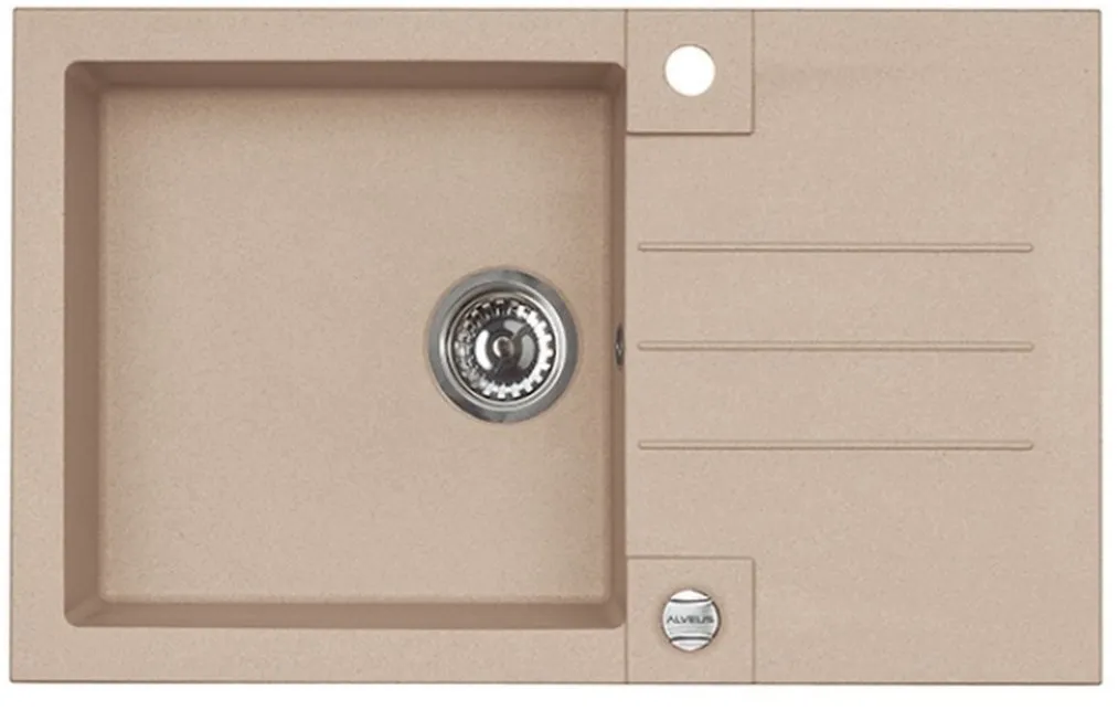 Korito za sudoperu ROCK 130 780x480mm bež G55 Alveus